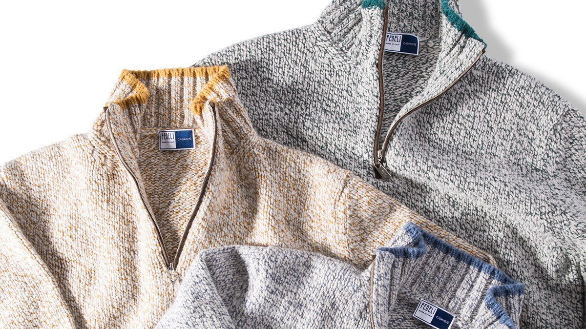 Fedeli's Verso Cashmere Sweaters