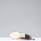 Isabel Tie Sandal In Sand - AXEL'S