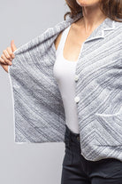 Ischia Blazer In Midnight - AXEL'S