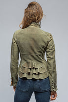 Bustle Back Jacket In Anticato - AXEL'S