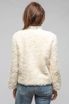Pinto Reversible Eco Shearling In Honey Cream - AXEL'S