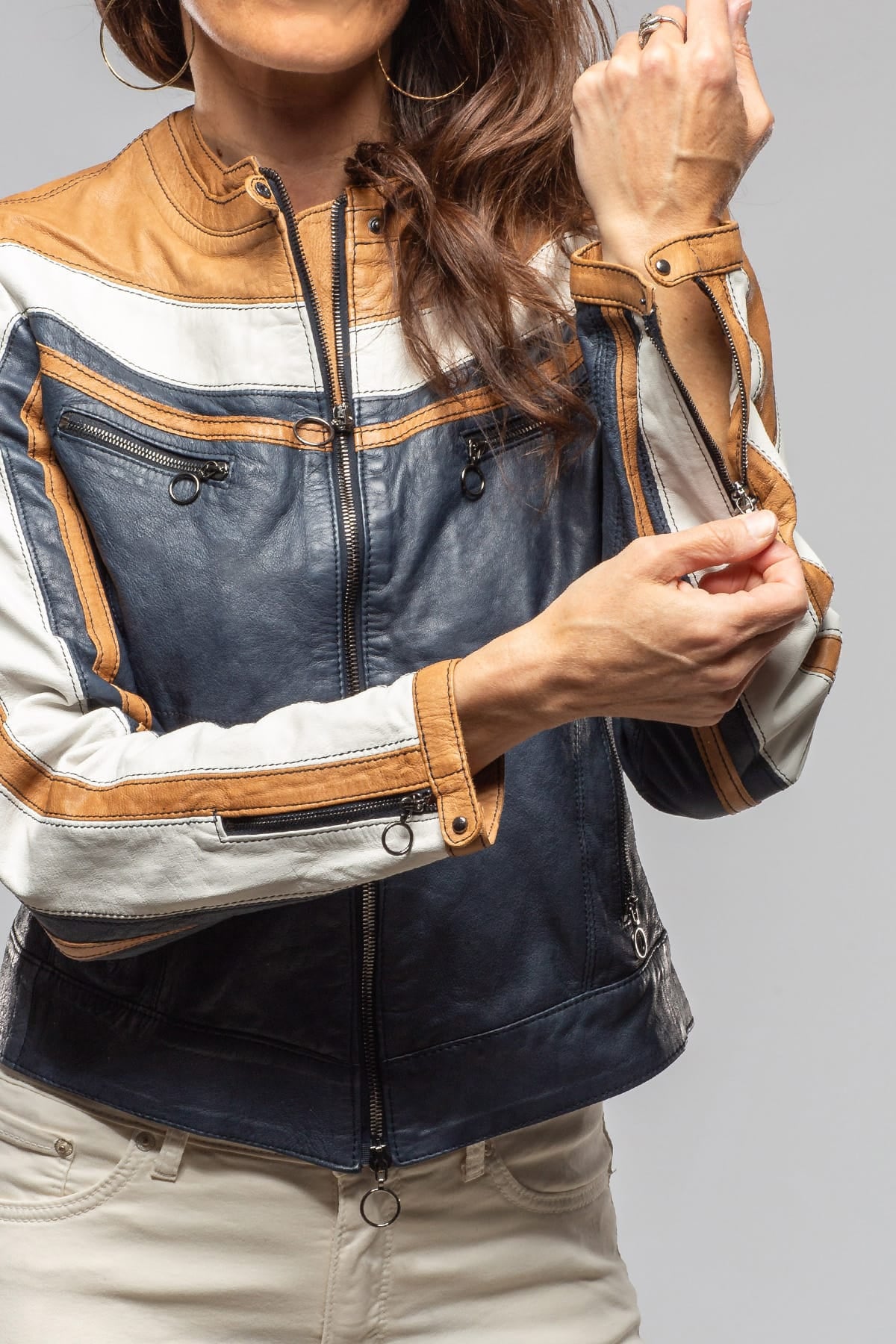 Spider Vintage Washed Moto Jacket - AXEL'S