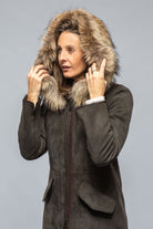 Timber Hooded Shearling Parka - AXEL'S