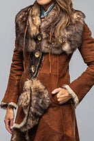 Wild Reversible Long Shearling In Ranch Brown - AXEL'S