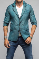 Airbloom Attitude Sport Coat In Laguna - AXEL'S