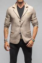 Airbloom Attitude Sport Coat In Taupe - AXEL'S