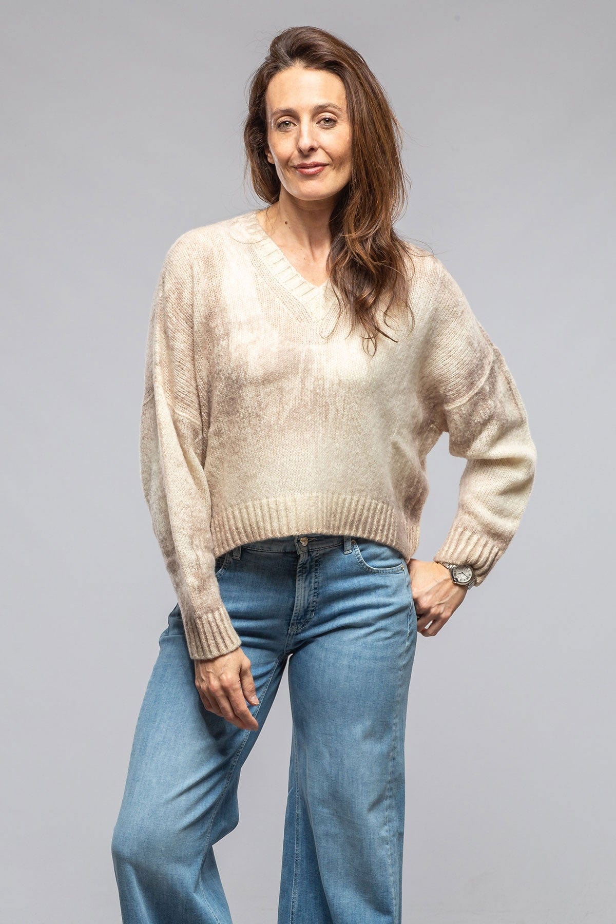 Cloud Oversize Sweater In Walnut - AXEL'S