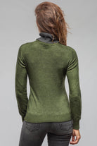 Avant Toi Elkie Reversible Sweater In Shrub Ladies - Sweaters