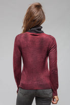 Avant Toi Elkie Reversible Sweater In Wine Ladies - Sweaters