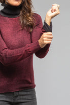 Avant Toi Elkie Reversible Sweater In Wine Ladies - Sweaters