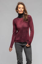 Avant Toi Elkie Reversible Sweater In Wine Ladies - Sweaters