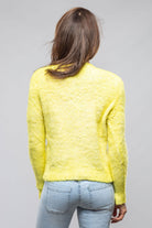 Fuzzy Brushed Cotton Sweater In Fluorescent - AXEL'S