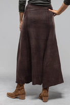 Avant Toi Henna A-Line Skirt In Moro Ladies - Skirts