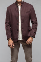Bridgerton Cashmere Gentleman Jacket In Burgundy - AXEL'S