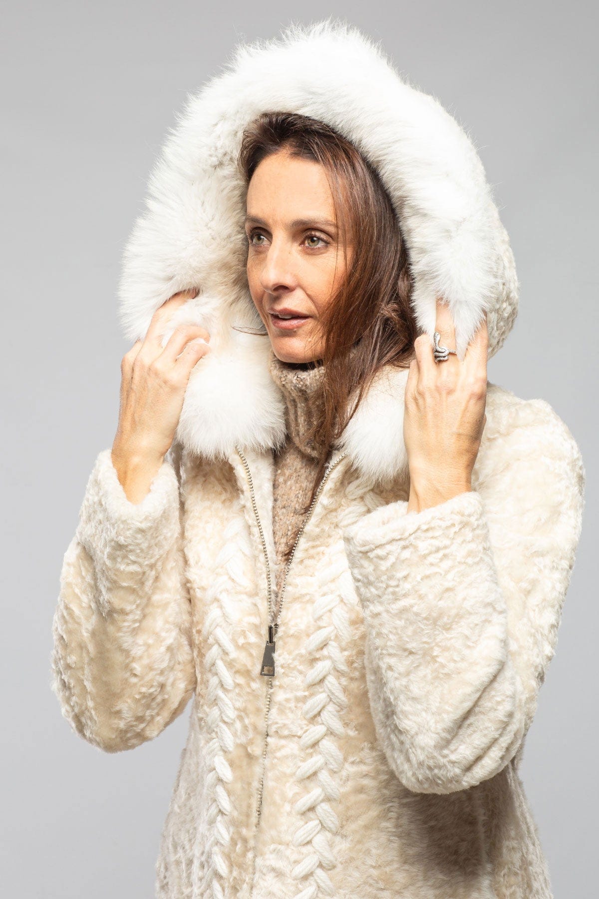 Axel's Florence Collection Heidi Reversible Shearling Ladies - Outerwear - Shearling