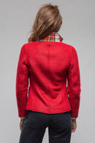 Axel's Florence Collection Maisie Wool Blazer In Red Ladies - Tailored - Jackets