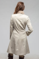 Axel's Florence Collection Regina Cashmere Coat In Stone Ladies - Outerwear - Cloth