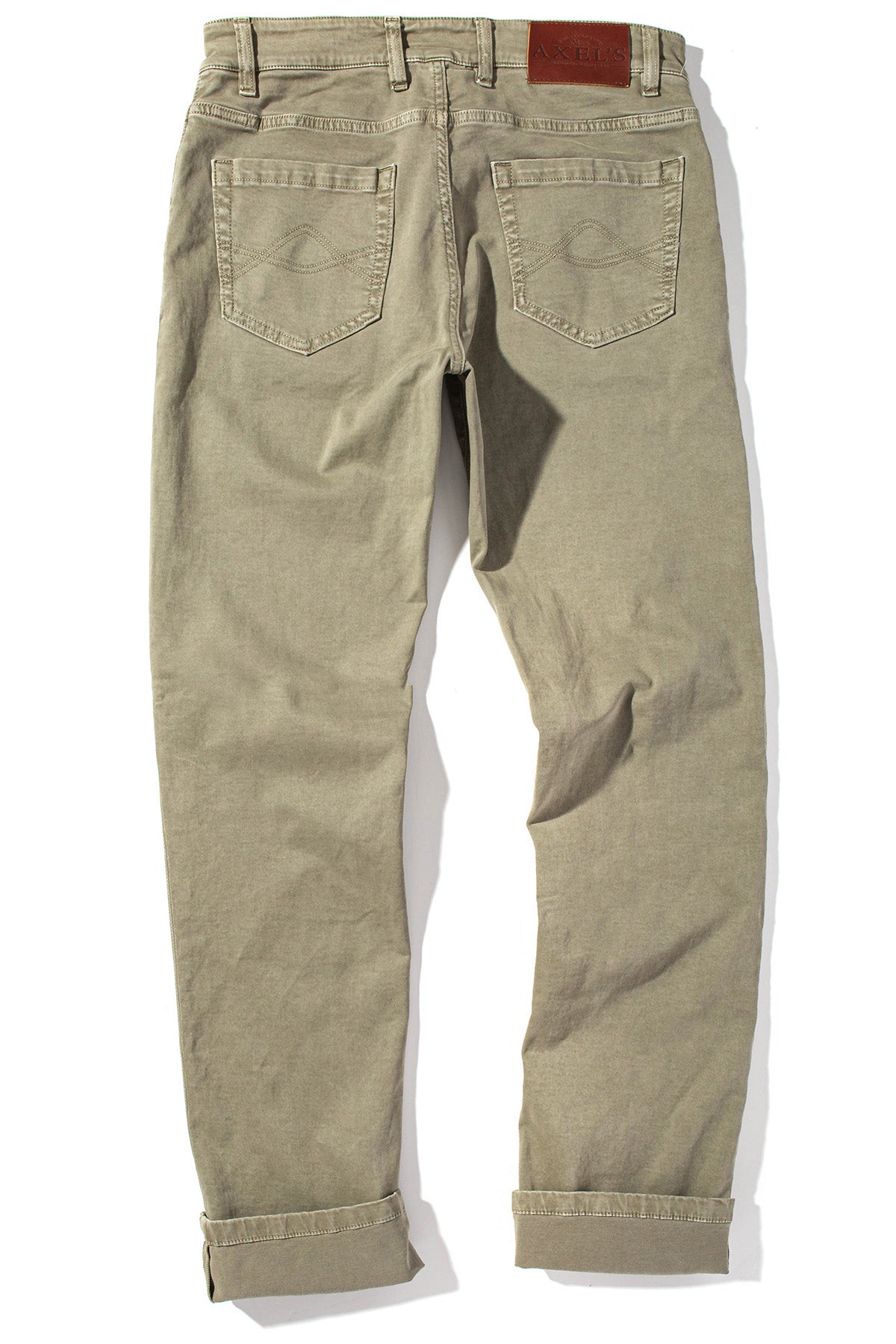 Colorado Soft-Touch Slim Jeans In Iguana - AXEL'S