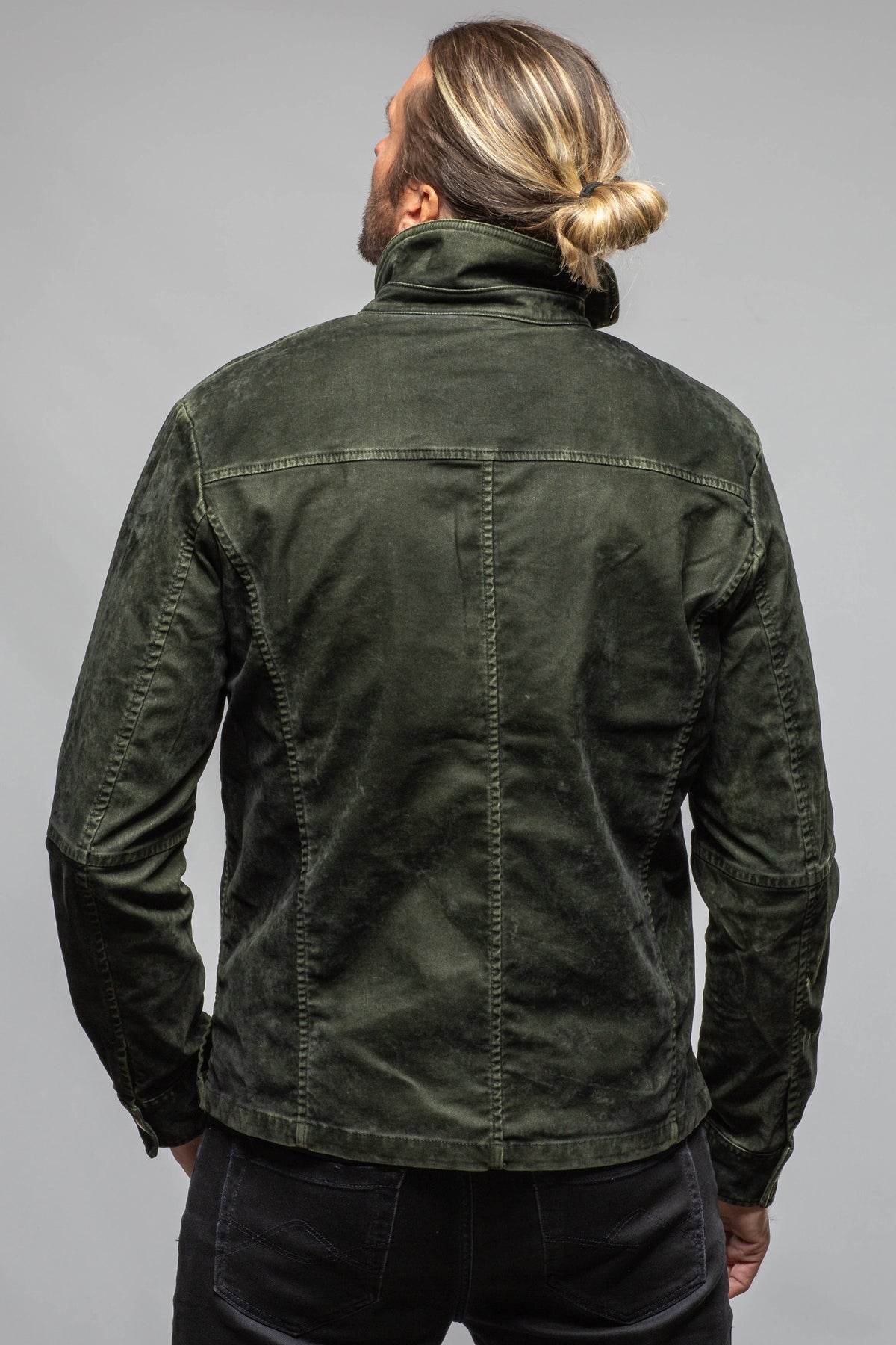 Diesel Moleskin Jacket In Military - AXEL'S