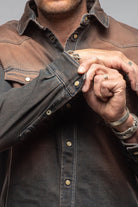 Roper Over-Dyed Western Snap Shirt In Desert - AXEL'S
