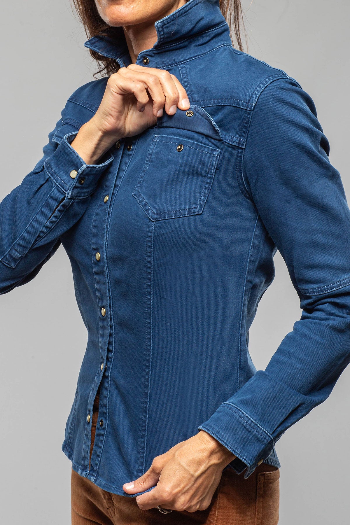 Sweetwater Denim Shirt In Olympic Blue - AXEL'S
