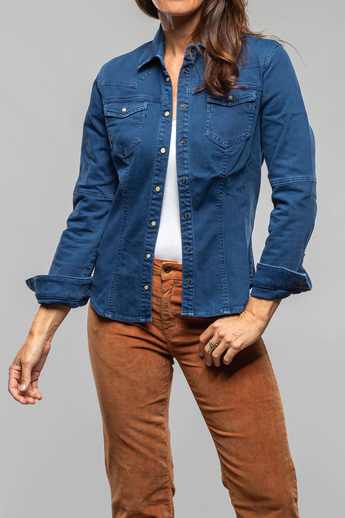 Sweetwater Denim Shirt In Olympic Blue - AXEL'S