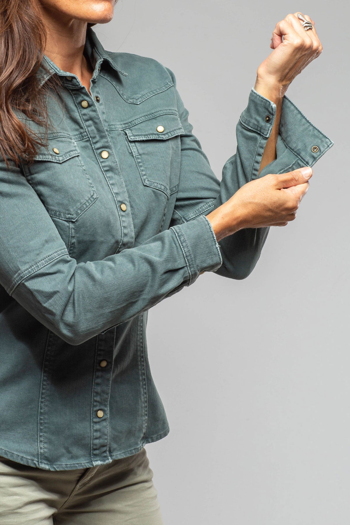Sweetwater Denim Shirt In Ottanio - AXEL'S