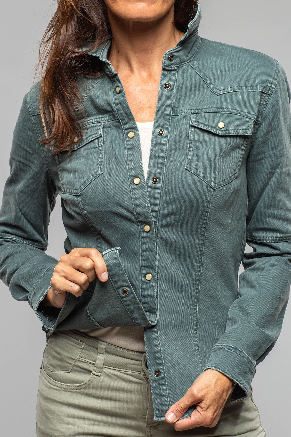 Sweetwater Denim Shirt In Ottanio - AXEL'S