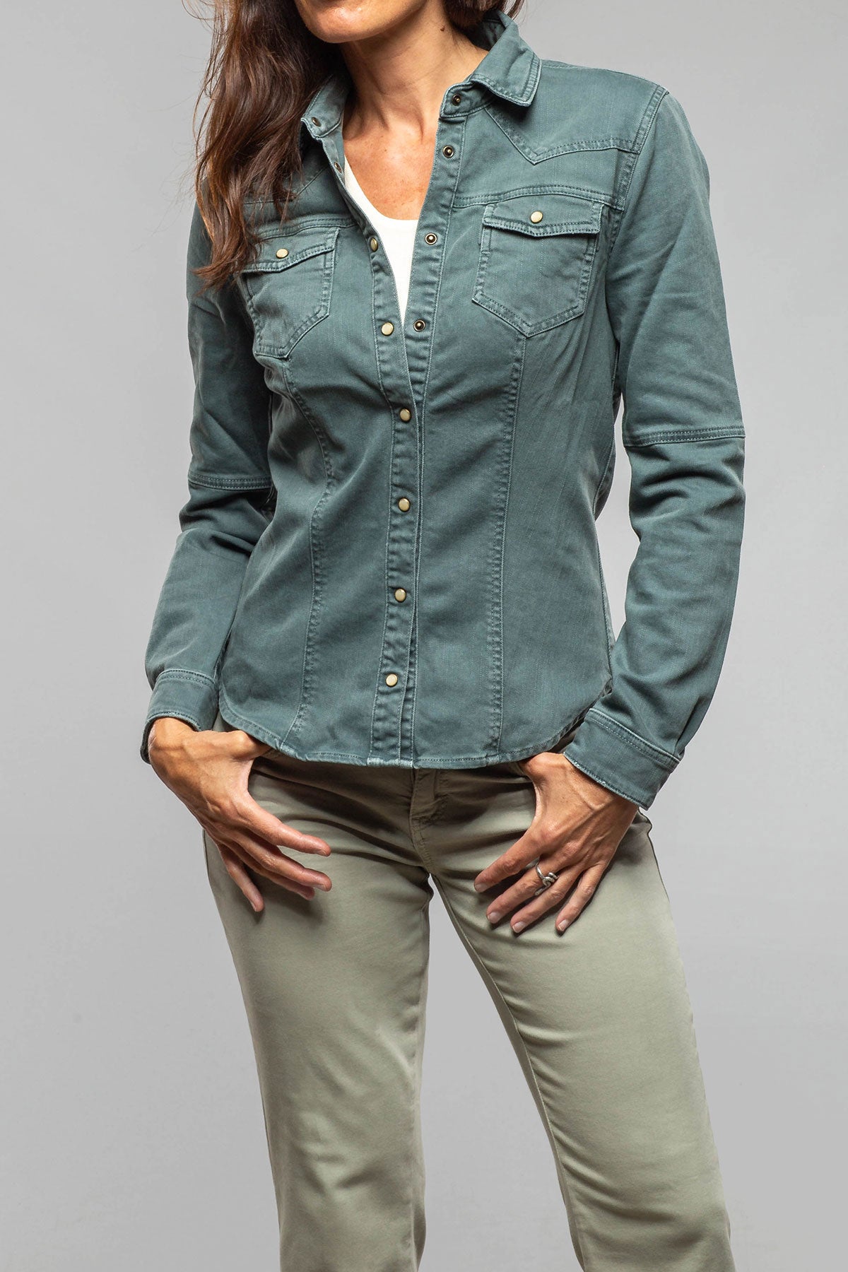 Sweetwater Denim Shirt In Ottanio - AXEL'S