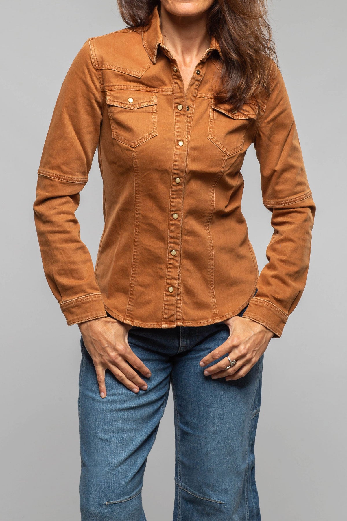 Sweetwater Denim Shirt In Ruggine - AXEL'S