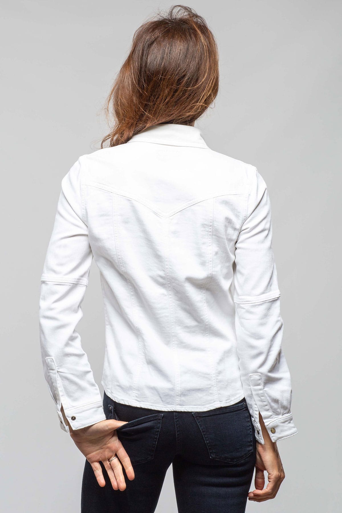 Sweetwater Denim Shirt In White - AXEL'S