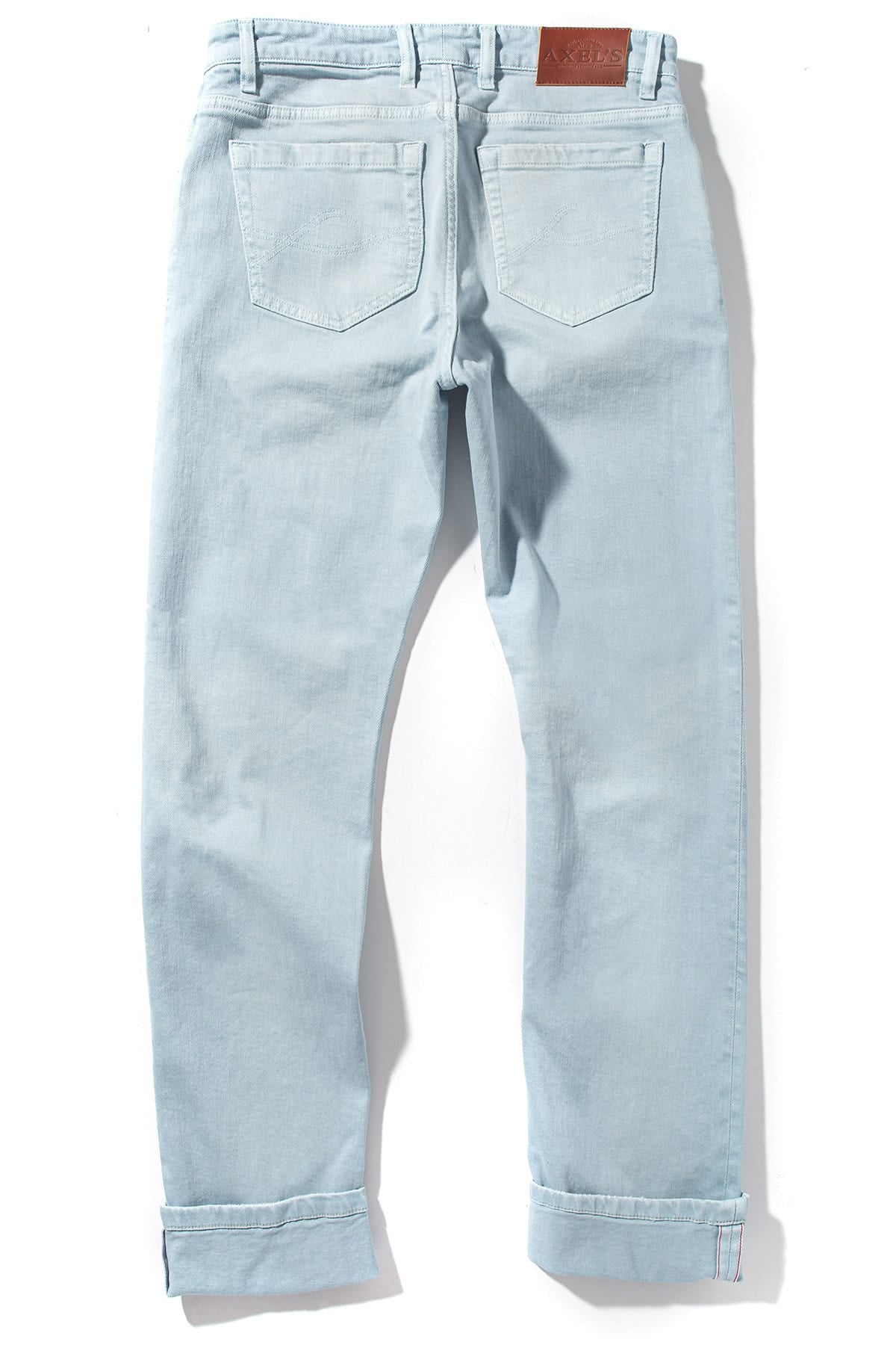 Tucson Selvedge Denim In Blue Ice - AXEL'S