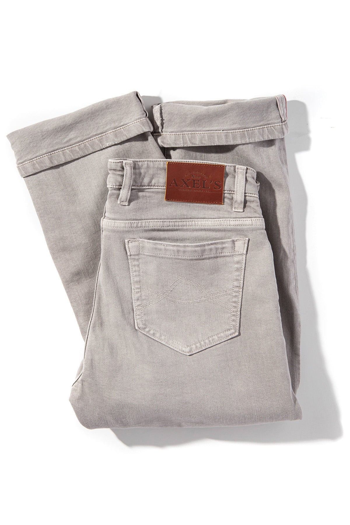 Tucson Selvedge Denim In Cenere - AXEL'S