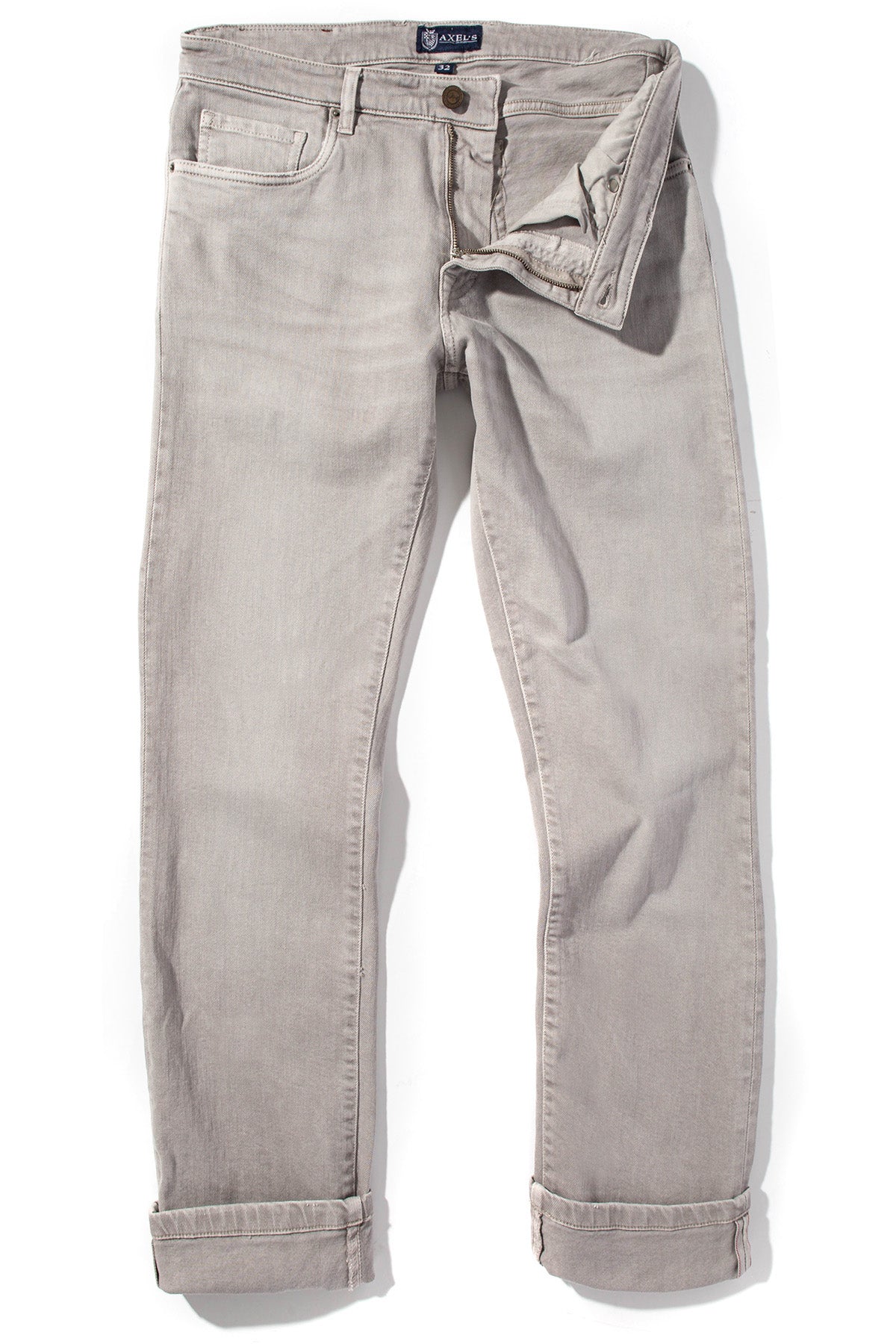 Tucson Selvedge Denim In Cenere - AXEL'S