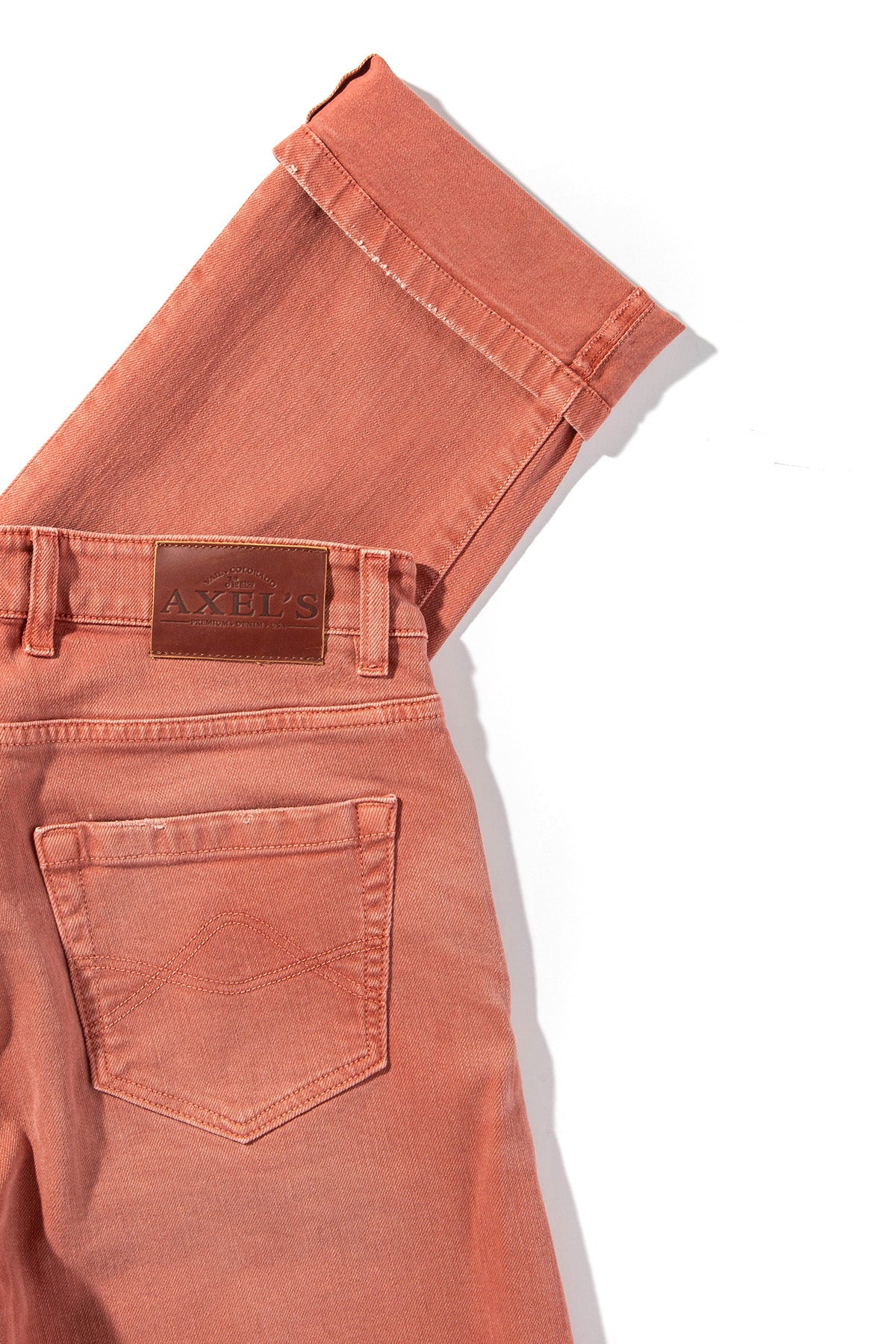 Tucson Selvedge Denim In Chili - AXEL'S
