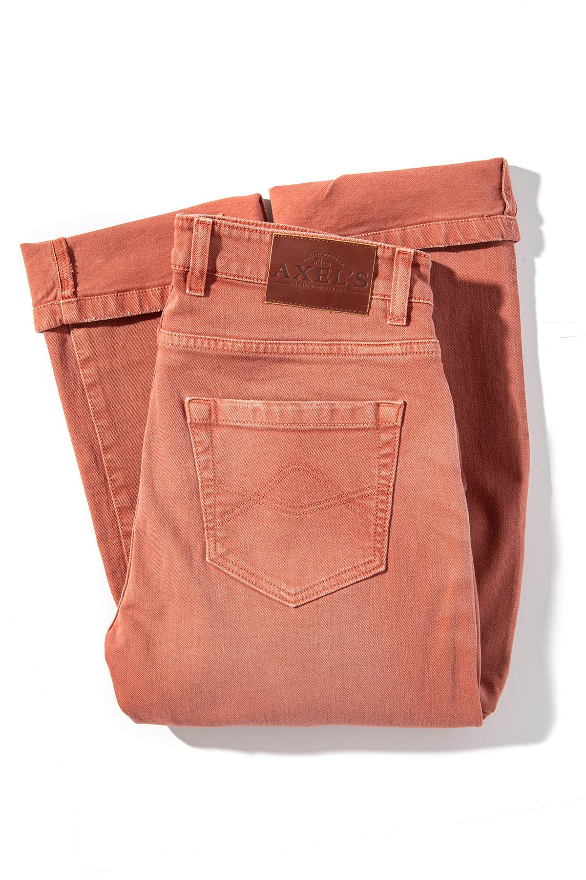 Tucson Selvedge Denim In Chili - AXEL'S