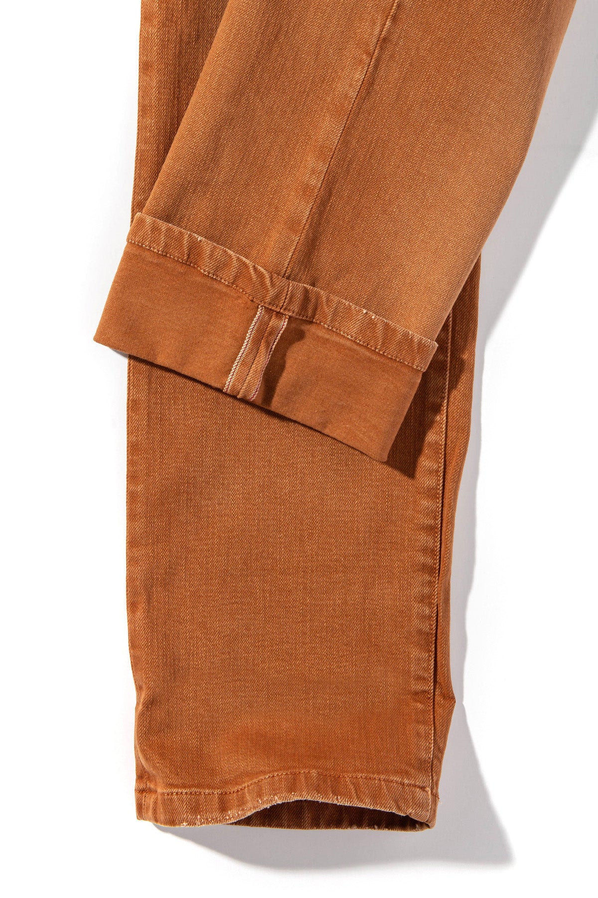 Tucson Selvedge Denim In Ginger - AXEL'S