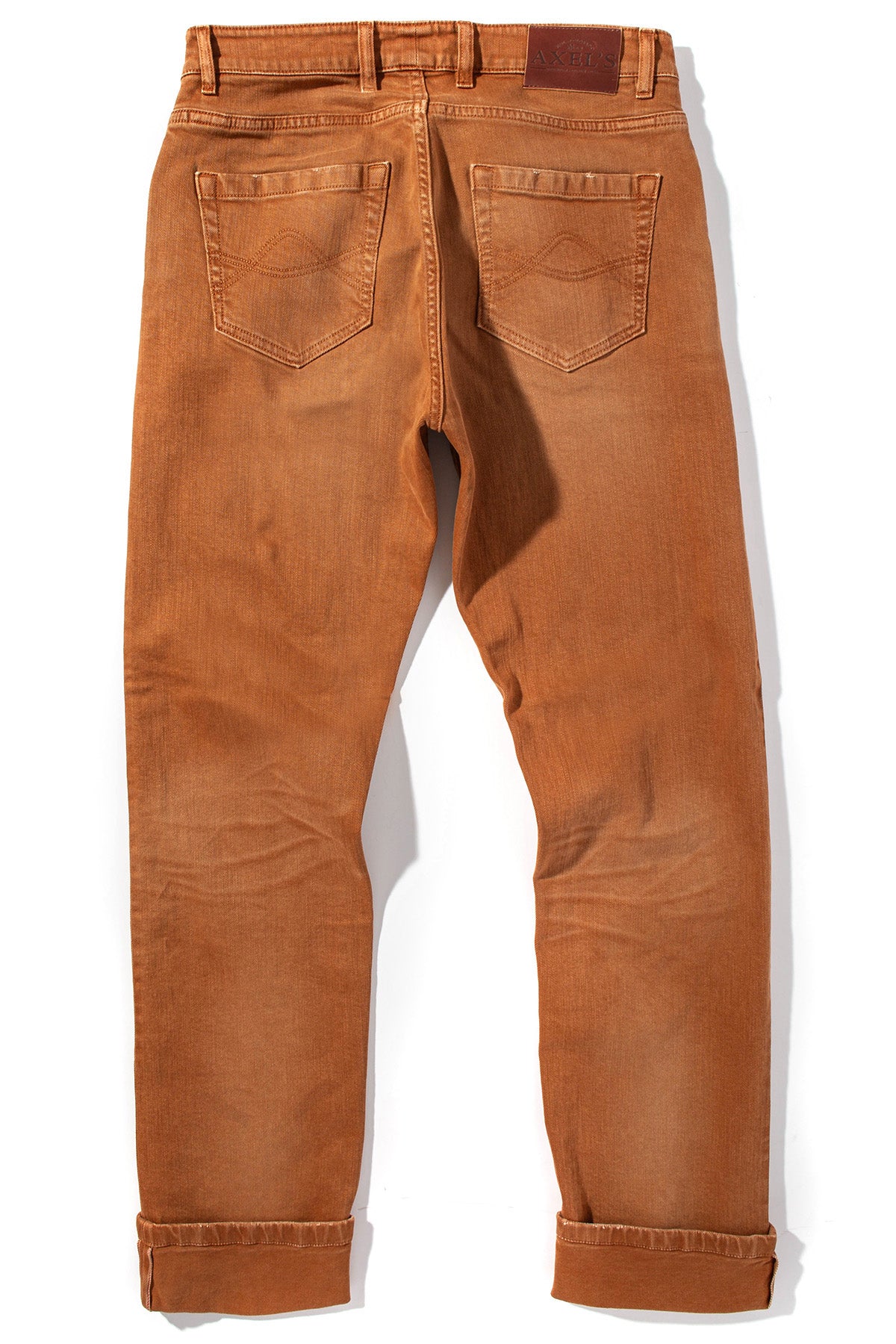 Tucson Selvedge Denim In Ginger - AXEL'S