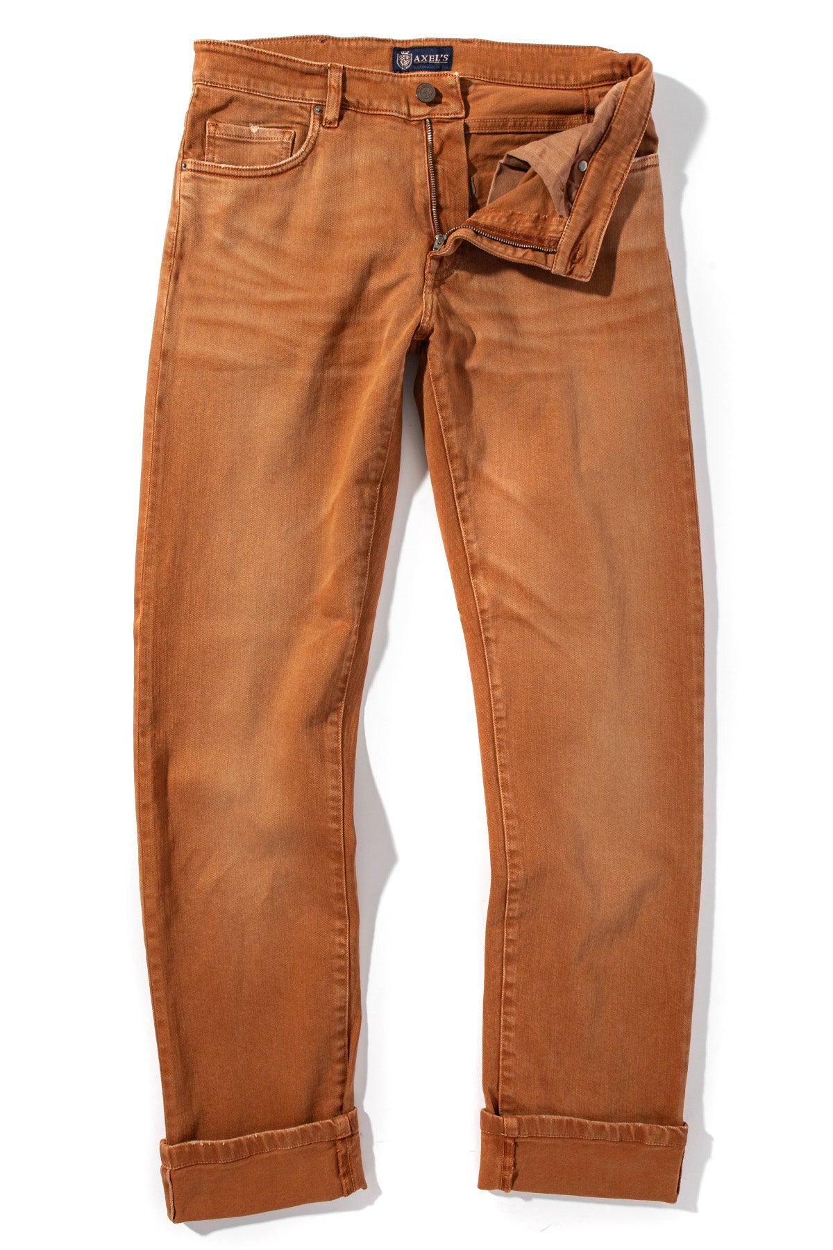 Tucson Selvedge Denim In Ginger - AXEL'S
