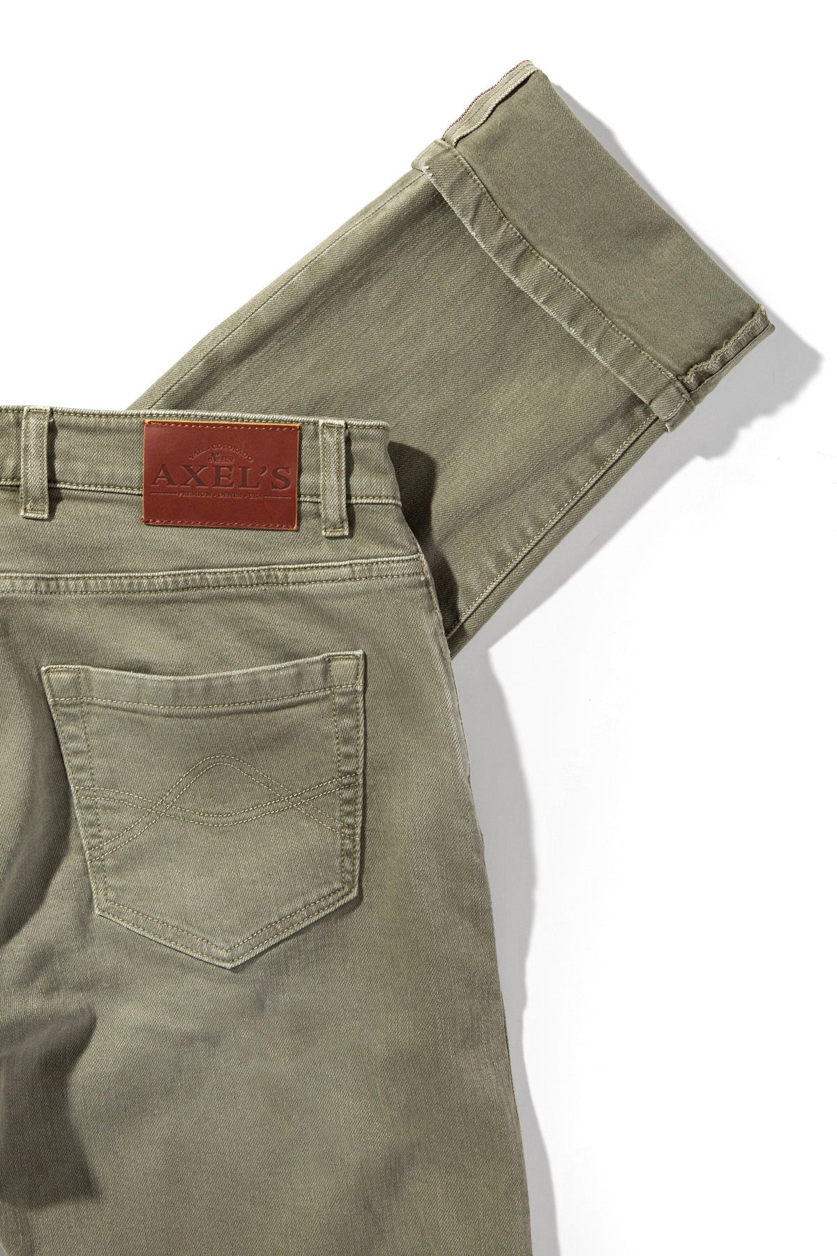 Tucson Selvedge Denim In Iguana - AXEL'S