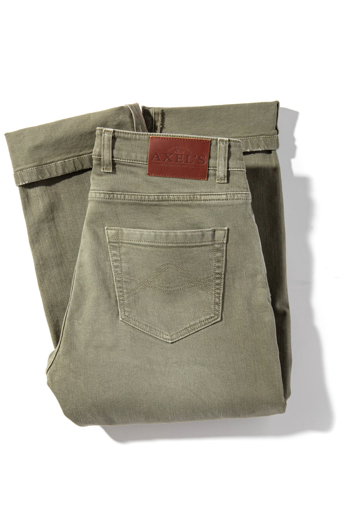 Tucson Selvedge Denim In Iguana - AXEL'S