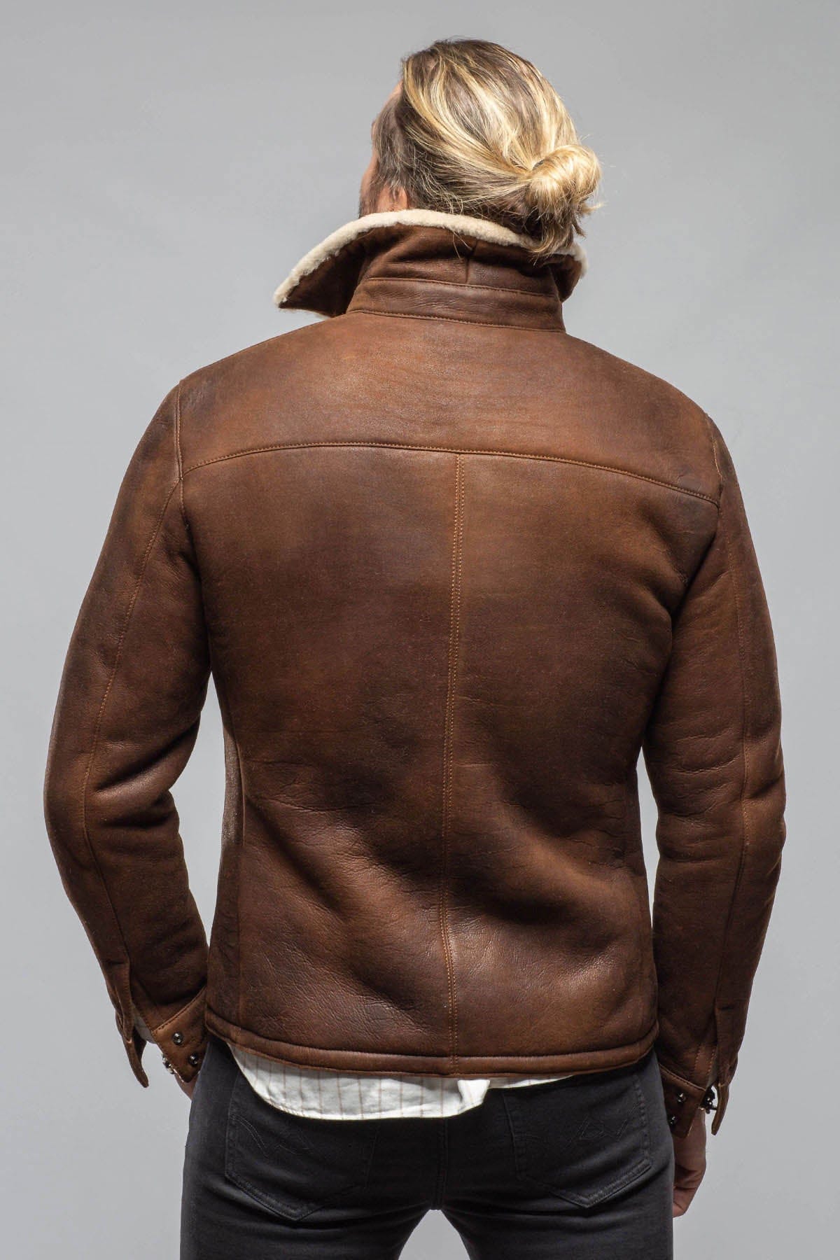 Axel's Renegade by Garrett Rustico Shearling In Brown Mens - Outerwear - Shearling