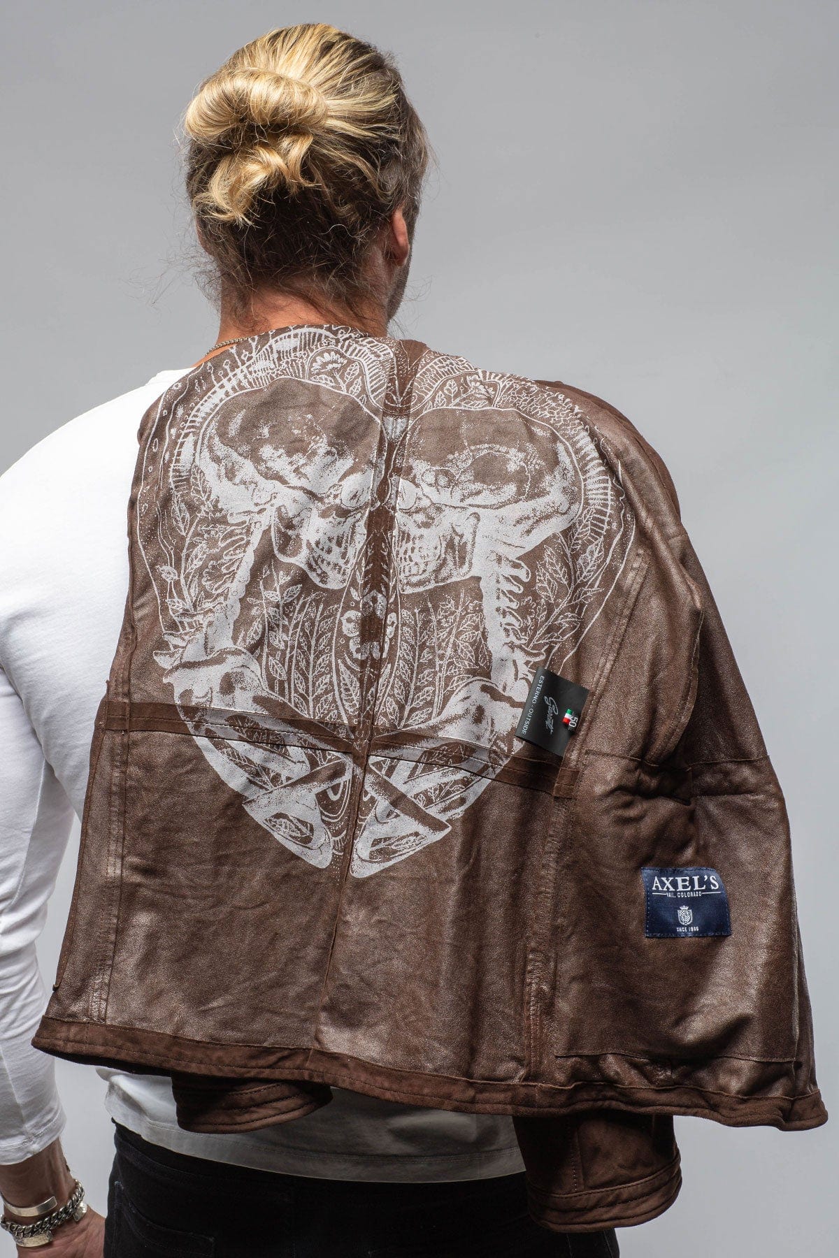 Suede 4 Pocket Jacket In Chocolate - AXEL'S