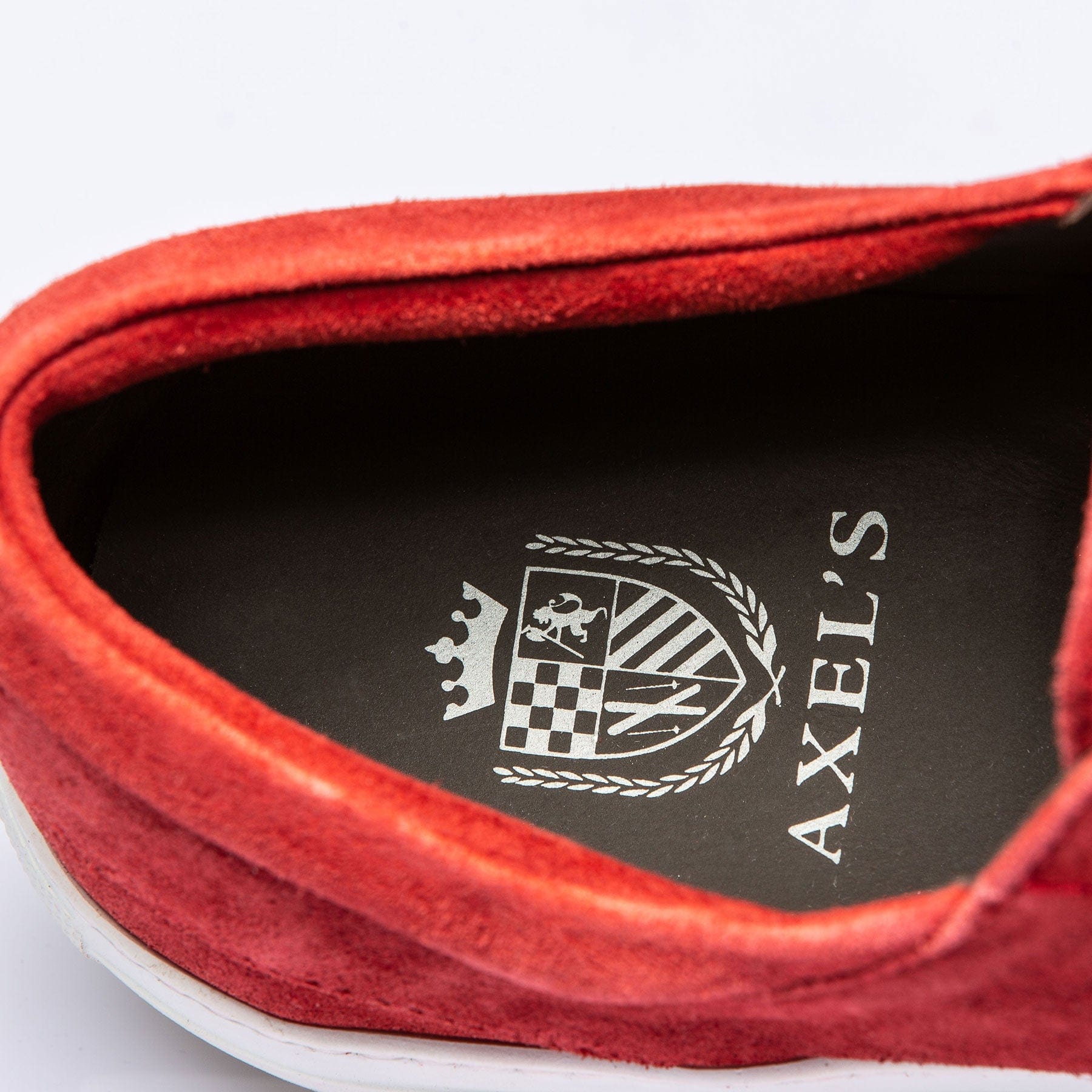 Salina Suede Sneaker Red - AXEL'S