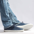 Salina Suede Sneaker Navy - AXEL'S