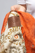 Ruby Embroidered Fringe Jacket In Poppy - AXEL'S