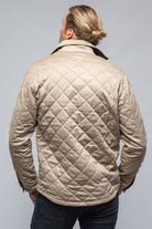 Dutton Quilted Cashmere Jacket in Camel - AXEL'S