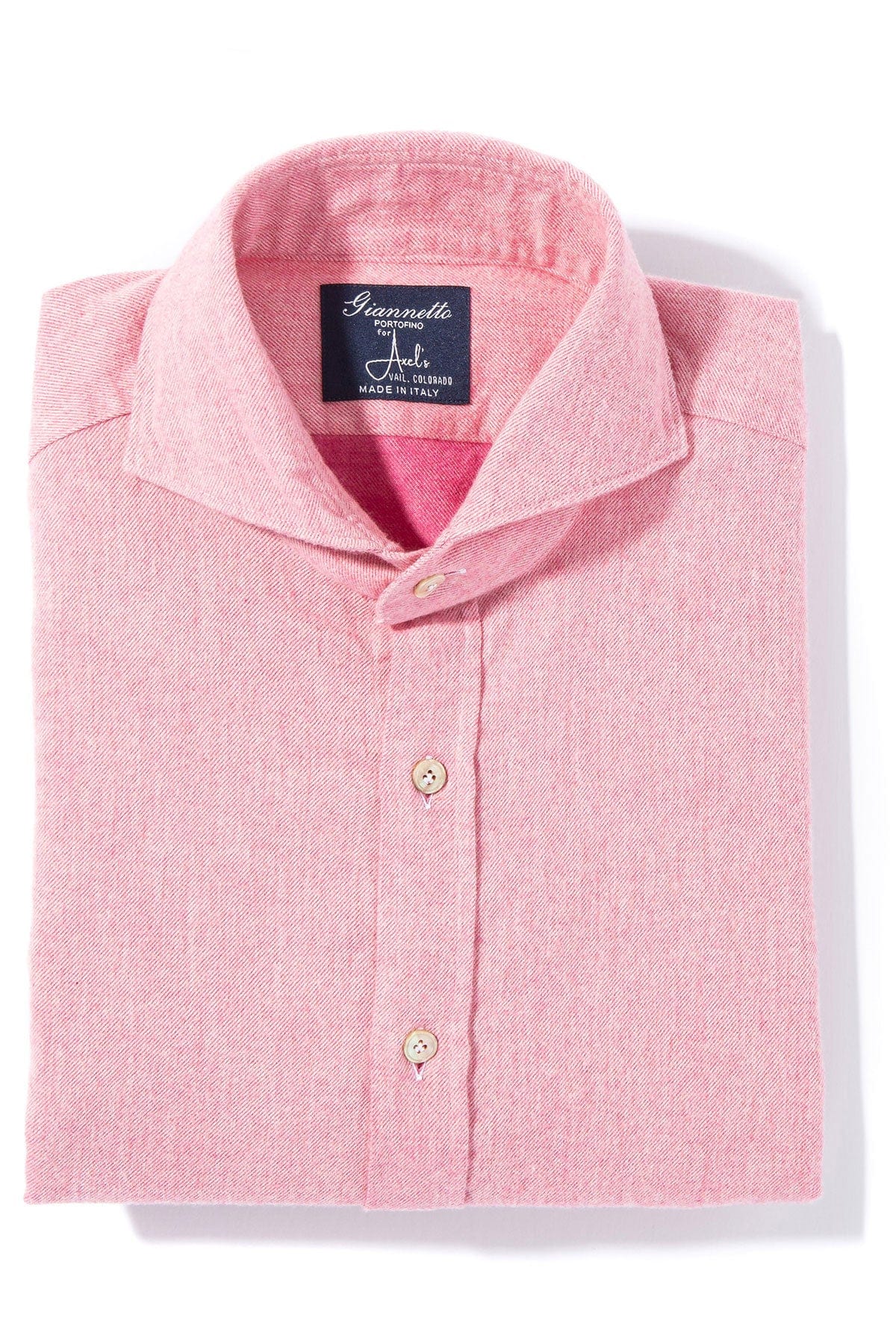 Bissell Cotton Flannel in Dark Pink - AXEL'S