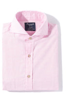 Diablo Cotton Shirt in Pink - AXEL'S