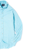 Diablo Cotton Shirt in Turquoise - AXEL'S